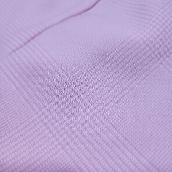 Vintage Levi Clothing Levi's for Gals Pastel Pink Plaid 60's Wide leg Trousers - Picture 2 of 11